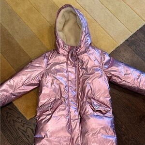 Pink metallic jacket